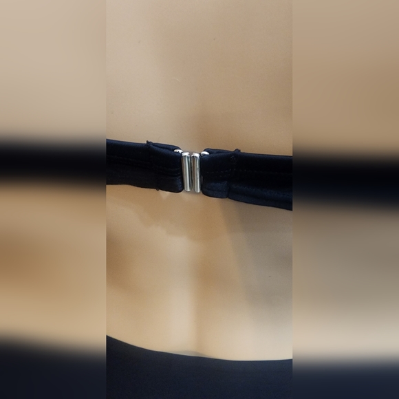 NEW WITH TAGS 2 PIECE BLACK BATHING SUIT SIZE 12 SEE PICS FOR MEASUREMENTS - Picture 14 of 16